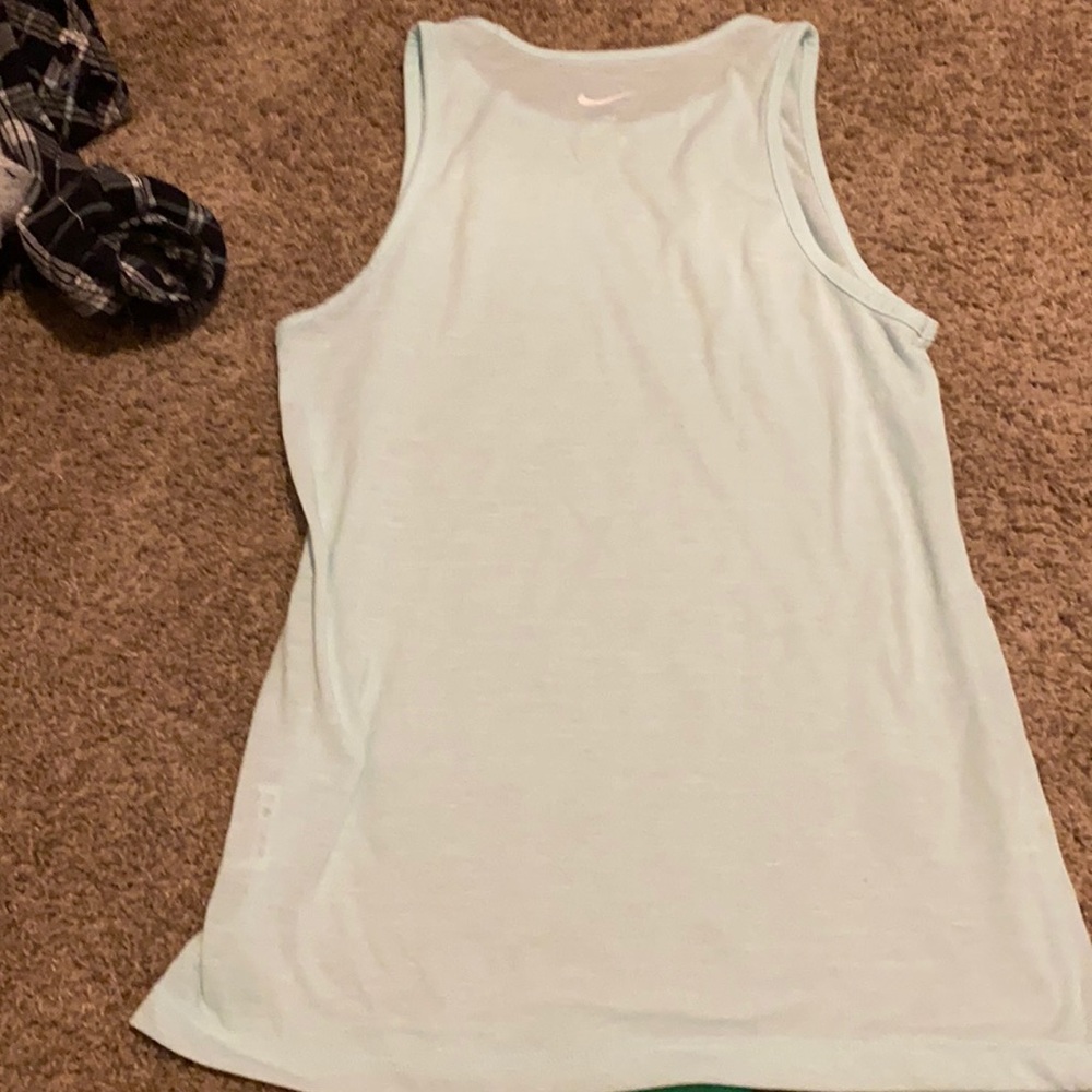 Light green Nike tank top